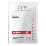 Apis Raspberry Glow, maska algowa z liofilizowanymi malinami, 20 g