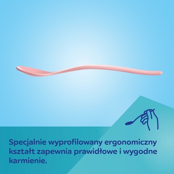 Canpol Babies, zestaw 3 pierwszych łyżeczek do karmienia, niebieski, 1 szt.