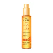 Nuxe Sun, brązujący olejek do opalania twarzy i ciała, SPF 10, spray, 150 ml