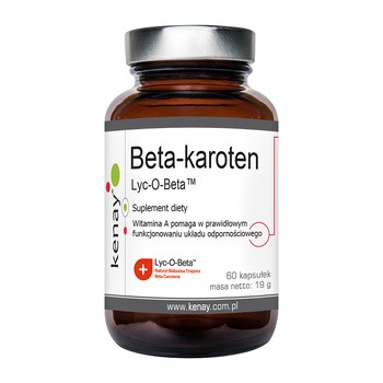 KENAY Beta-karoten Lyc-O-Beta, kapsułki, 60 szt.