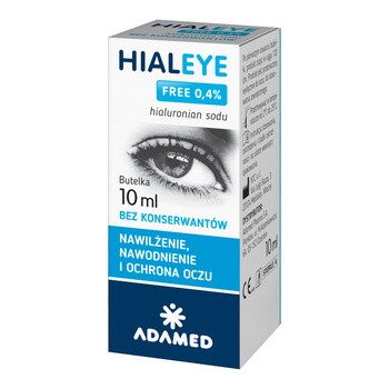 Hialeye Free, 0,4%, krople do oczu, 10 ml