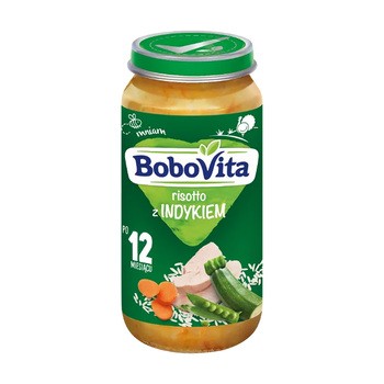 BoboVita, risotto z indykiem, 12 m+, 250 g