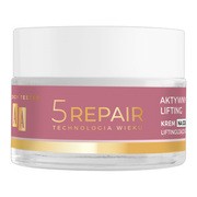 AA Technologia Wieku 5 Repair 50+, krem na dzień liftingująco-rozświetlający, 50 ml