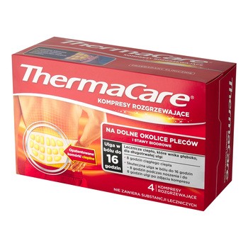 ThermaCare, kompresy rozgrzewające na plecy i biodra, 4 szt.