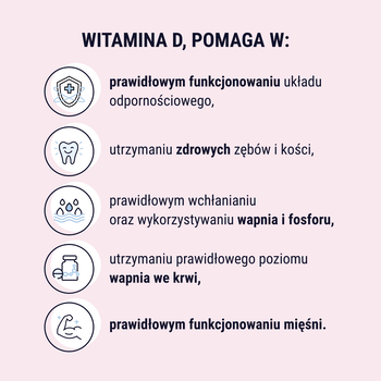 Naturell Witamina D dla dzieci, krople, smak waniliowy, 15 ml