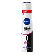 Nivea Invisible Clear Black & White, antyperspirant, spray, 250 ml