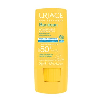 Uriage Bariesun, transparentny sztyft SPF 50+, 8 g