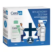 Zestaw CeraVe, Oczyszczający żel do mycia, 236 ml + Nawilżający krem do twarzy, 52 ml