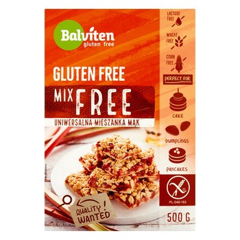 Balviten, uniwersalna mieszanka bezglutenowa, 500 g