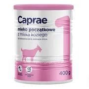 Caprae 1, mleko początkowe z mleka koziego, od urodzenia do 6. miesiąca życia, 400 g