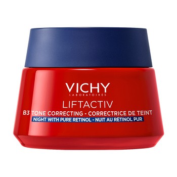 Vichy Liftactiv B3, krem przeciw przebarwieniom z retinolem, na noc, 50 ml
