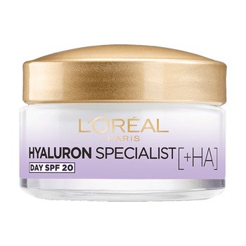 L'oreal Paris, Hyaluron Specialist, krem nawilżający na dzień z SPF20, 50 ml