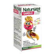 Natursept MED gardło, lizaki o smaku tutti-frutti, 6 szt.