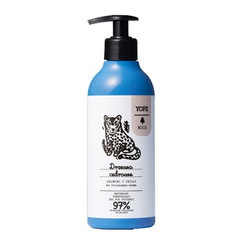 Yope Drzewo cedrowe, żel pod prysznic, 400 ml