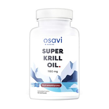 Osavi Super Krill Oil 1180 mg, kapsułki, 120 szt.