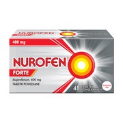 Nurofen Forte, 400 mg, tabletki powlekane, 48 szt.
