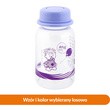 Simed, pojemnik na ściągnięty pokarm, 140 ml, skala