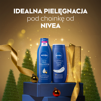 Zestaw Nivea, Moment of Care, odżywcze mleczko do ciała, 250 ml + Creme Care, żel pod prysznic, 250 ml