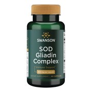 Swanson SOD Gliadin Complex, kapsułku, 60 szt.