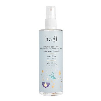 Hagi, naturalna mgiełka do ciała Ziołowo Mi, odżywcza, 100 ml