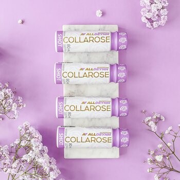 Allnutrition ALLDEYNN CollaRose Shot, płyn, smak malinowo - poziomkowy, 80 ml
