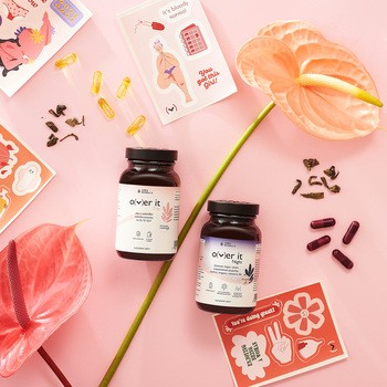 Aura Herbals Over it, wsparcie PMS, kapsułki, 60 szt. + 60 szt.