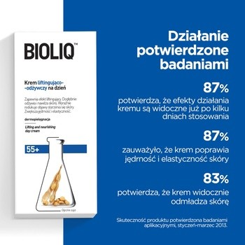 Bioliq 55+, krem liftingująco-odżywczy na dzień, 50 ml