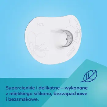 Canpol Easy Start, silikonowe osłonki na piersi, rozmiar S, 2 szt.