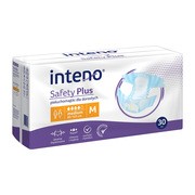 Inteno Safety Plus, pieluchomajtki dla dorosłych, M, 30 szt.