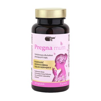 Power Pill Pregna Mum, kapsułki, 60 szt.