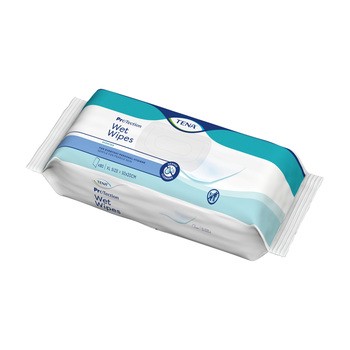 Tena Wet Wipes Original, zapachowe chusteczki nawilżane, 80 szt.