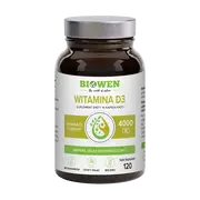 Biowen Witamina D3 4000IU, kapsułki miękkie, 120 szt.