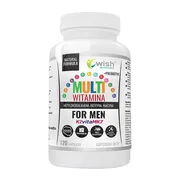 Wish Multiwitamina for Men + Prebiotyk, kapsułki, 120 szt.