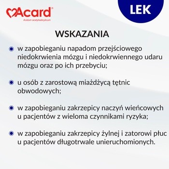 Acard, 150 mg, tabletki dojelitowe, 30 szt.
