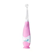 Brush-Baby, BabySonic, szczoteczka soniczna, kolor różowy, 0-3 lat, 1 szt.