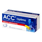 ACC Optima, 600 mg, tabletki musujące, 10 szt.