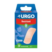 Urgo Resistant, pastry z opatrunkiem, miks rozmiarów, 20 szt.