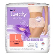 Seni Lady Pants, majtki chłonne, rozmiar L, 30 szt.