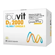 Ibuvit D3 2000+K2 MK-7 Omega 3, kapsułki, 30 szt.
