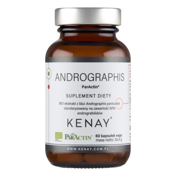 KENAY Andrographis ParActin, kapsułki, 60 szt.