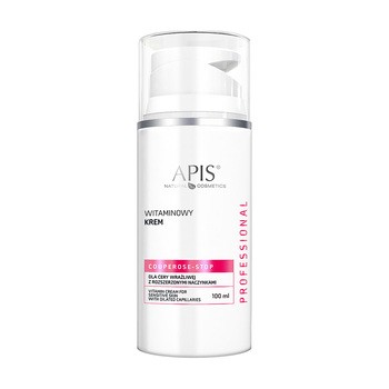 Apis Couperose Stop, witaminowy krem dla cery wrażliwej z rozszerzonymi naczynkami, 100 ml