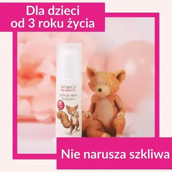 Sylveco dla dzieci 3+, pasta do zębów bez fluoru, 75 ml