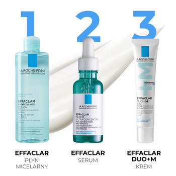 La Roche-Posay Effaclar, płyn micelarny, 400 ml