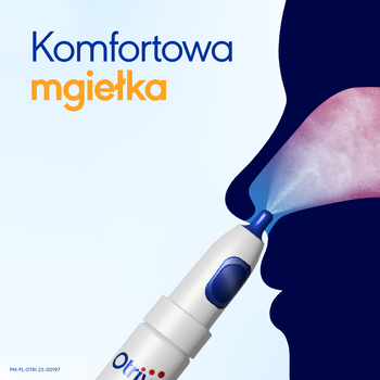 Otrivin dla dzieci, 0,5mg/ml, aerozol do nosa, 10 ml, pompka z boku