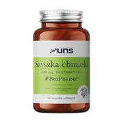 Uns Szyszka chmielu + Bioperine, kapsułki, 60 szt.