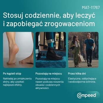 Compeed Plastry na zrogowacenia na podeszwach, 6 szt.