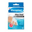 Viscoplast Max Hold, wodoszczelne plastry, miks rozmiarów, 12 szt.