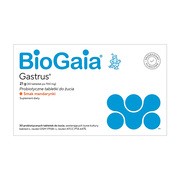 BioGaia Gastrus, tabletki do żucia o smaku mandarynkowym, 30 szt.