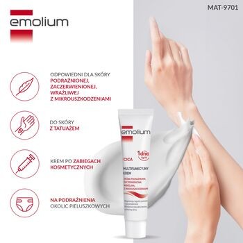 Emolium Cica, multifunkcyjny krem, 40 ml