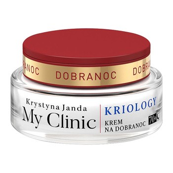 Janda My Clinic Kriology, krem na noc 70+, 50 ml